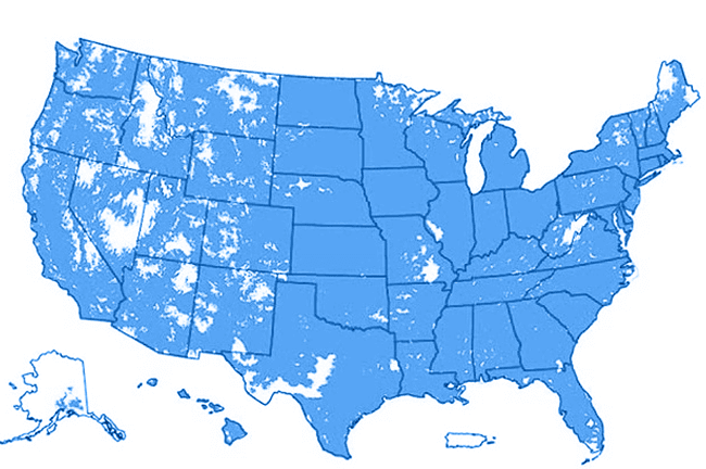 Network Coverage Map